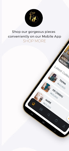 Android application DTClothings screenshort