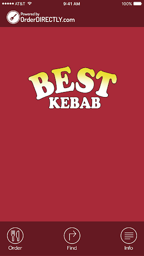 Android application Best Kebab, Eastbourne screenshort