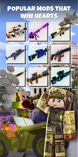 Skins Mods Maps for Minecraft Screen 2