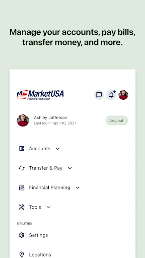 Market USA Mobile Screen 2