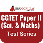 Cover Image of डाउनलोड CGTET Paper II (Science & Maths) Mock Test App 01.01.222 APK