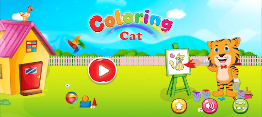 Persian Cat Coloring