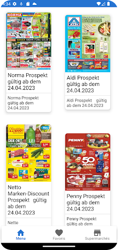 Prospekte und Angebote