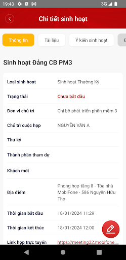 Sổ tay Đảng viên Khối DNTW Screen 3