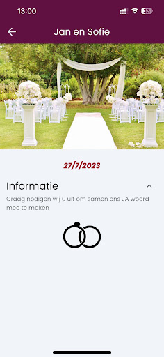 Private Wedding Screen 3