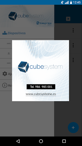 Android application Cube System EasyView screenshort