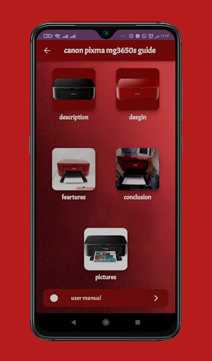 canon pixma mg3650s guide Screen 2