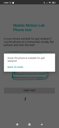Mobile Motion Lab Screen 3