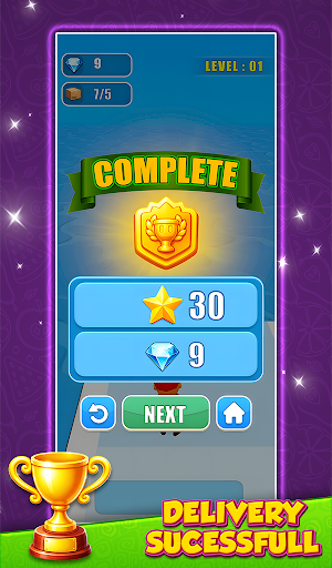 Delivery Run: Fruit Game 3D ekran görüntüsü