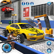Car Maker Factory Mechanic Sport Car Builder Games