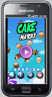 Cake Rush Match 3スクリーンショット 