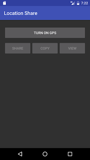 Android application Location Share screenshort