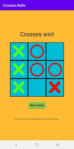 Crosses-Nulls Screen 2