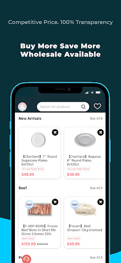 FoodsUp - Online Supply Screen 3