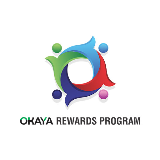 Okaya Rewards Program logo
