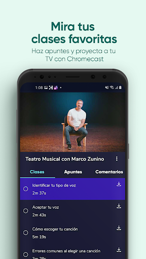 Screenshot of Crehana - Cursos online