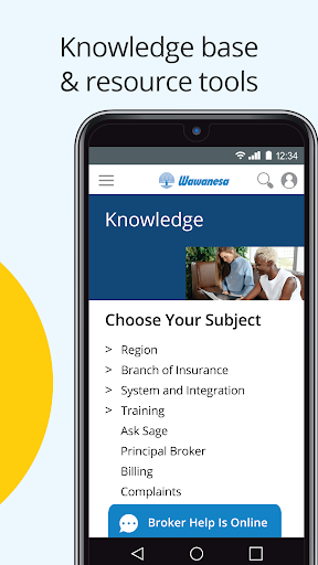 Wawanesa Broker Platform Screen 3