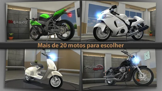 Traffic rider é um jogo de corrida de moto surreal nos celulares  inteligentes - Baixar WhatsApp Gratis - WhatsApp Baixar