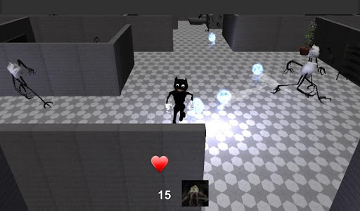 Among Cartoon Cat Night SCP Milkwalker Versus 2