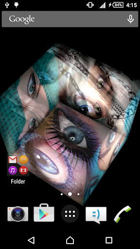 Beautiful Eye Live Wallpaper Screen 2