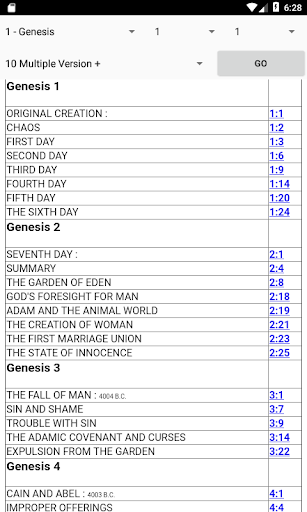 Android application Holy Bible- English, Hindi, Ta screenshort