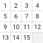 Cover Image of ดาวน์โหลด 15 Puzzle (Game of Fifteen) - เกมไขปริศนาคลาสสิก FP-2.2.7 APK