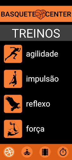 Android application Basquete Center screenshort