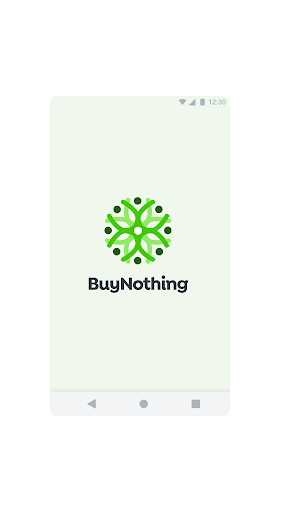 Android application BuyNothing screenshort