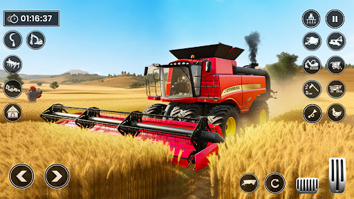 Android application Tractor Farming: Tractor Game screenshort