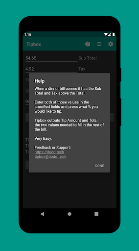 Tipbox Screen 3