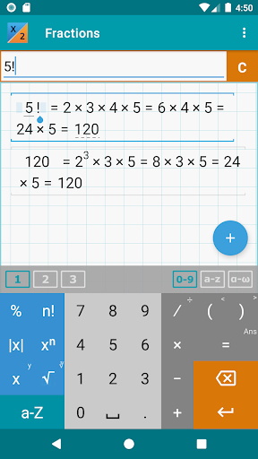 Fraction Calculator + Math Screenshot 3 - AppWisp.com