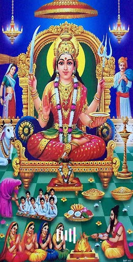 Android application Santoshi Mata Mantra screenshort