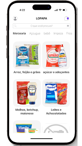 Lopapa Supermercado Delivery Screen 2