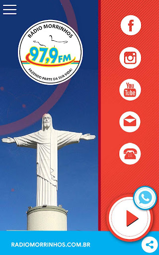 Android application Rádio Morrinhos 97,9 FM screenshort