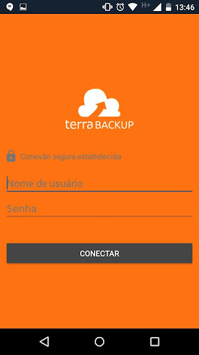 Android application Terra Backup screenshort