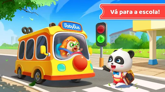 Família de Gatos - Ônibus Escolar Desenho Animado em Português