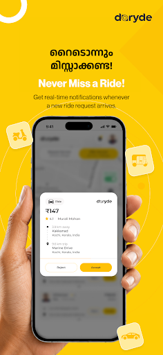 doryde: Ride, Driver, Delivery screenshot 5