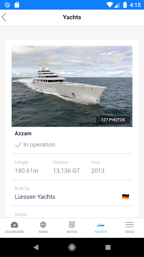 SuperYacht Times iQ Screenshot 2 - AppWisp.com