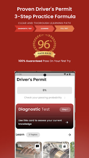 Android application Driver's Permit Practice Test screenshort