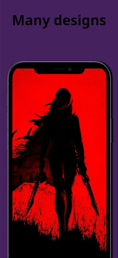 Red anime wallpapers Screen 2