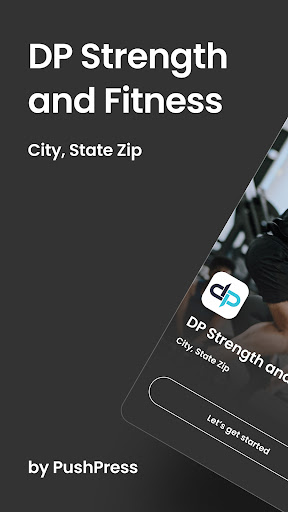 Android application DP Strength and Fitness screenshort