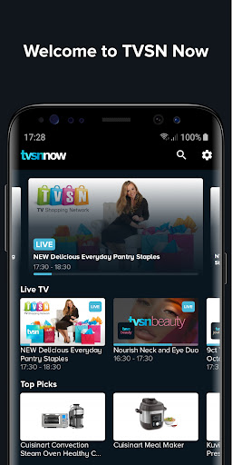 Android application TVSN Now screenshort