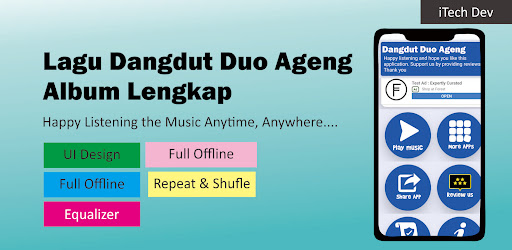 Android application Lagu Dangdut Duo Ageng Lengkap screenshort