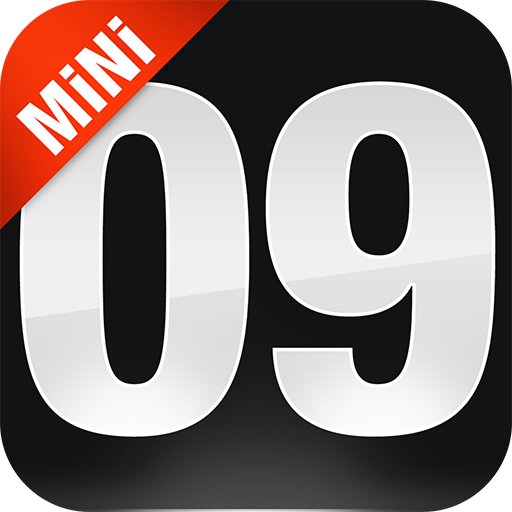 Minimalistic Countdown Timer Logo