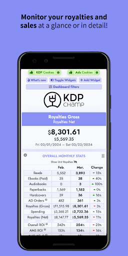 Android application Publisher Champ for Amazon KDP screenshort