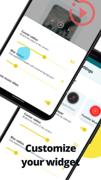 Music Widget Android screenshot
