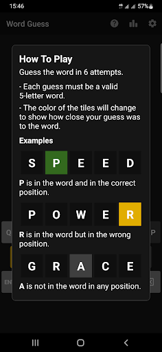 Offline Word Guess - No Limits Screen 2