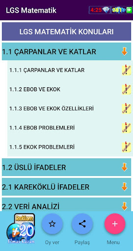 LGS Matematik 8 Screen 2
