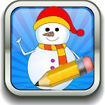 Cover Image of Unduh How to Draw Snowman and Christmas Winter Art 1.0 APK
