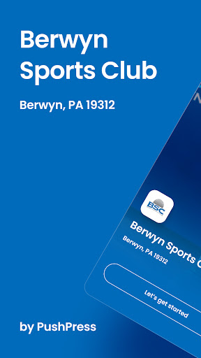 Android application Berwyn Sports Club Training screenshort
